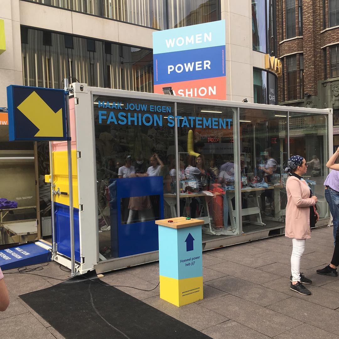 The pop-up in Amsterdam (Instagram | @mickey_graafland)
